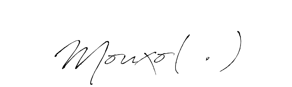 How to make Mouxo(^.^) name signature. Use Antro_Vectra style for creating short signs online. This is the latest handwritten sign. Mouxo(^.^) signature style 6 images and pictures png