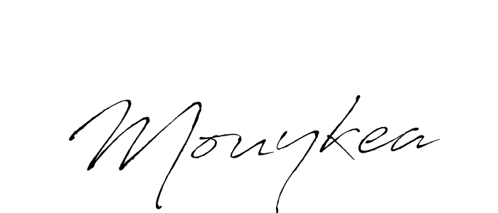 Design your own signature with our free online signature maker. With this signature software, you can create a handwritten (Antro_Vectra) signature for name Mouykea. Mouykea signature style 6 images and pictures png