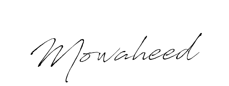 Make a beautiful signature design for name Mowaheed. Use this online signature maker to create a handwritten signature for free. Mowaheed signature style 6 images and pictures png