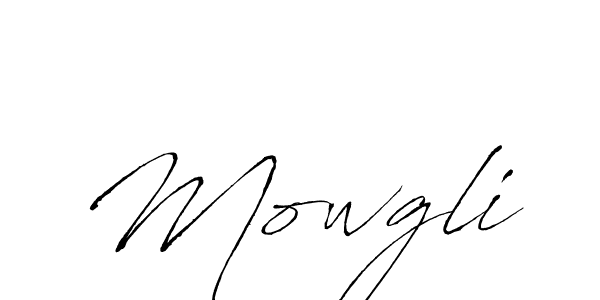 You should practise on your own different ways (Antro_Vectra) to write your name (Mowgli) in signature. don't let someone else do it for you. Mowgli signature style 6 images and pictures png