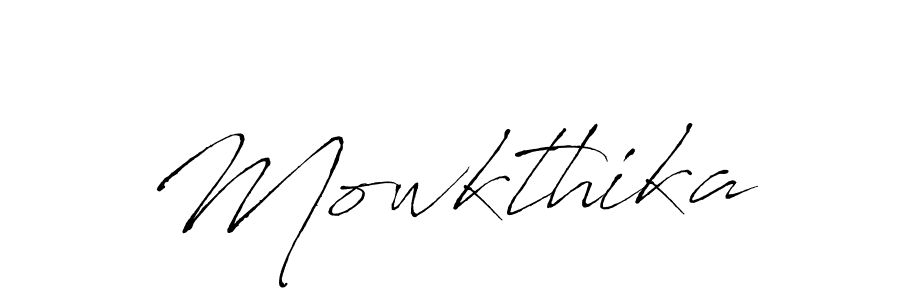 The best way (Antro_Vectra) to make a short signature is to pick only two or three words in your name. The name Mowkthika include a total of six letters. For converting this name. Mowkthika signature style 6 images and pictures png