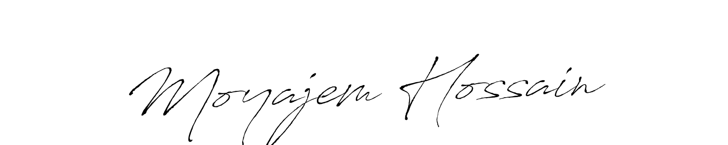 You should practise on your own different ways (Antro_Vectra) to write your name (Moyajem Hossain) in signature. don't let someone else do it for you. Moyajem Hossain signature style 6 images and pictures png