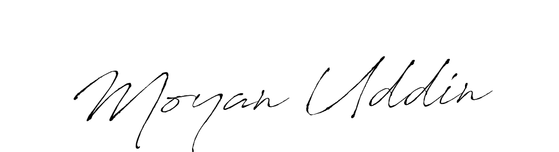 You should practise on your own different ways (Antro_Vectra) to write your name (Moyan Uddin) in signature. don't let someone else do it for you. Moyan Uddin signature style 6 images and pictures png