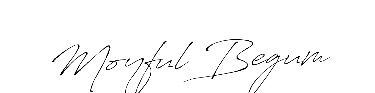 Make a beautiful signature design for name Moyful Begum. Use this online signature maker to create a handwritten signature for free. Moyful Begum signature style 6 images and pictures png