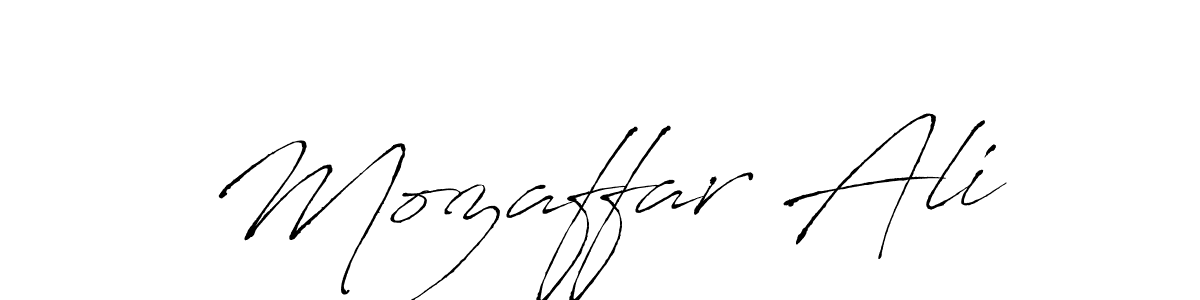 Make a beautiful signature design for name Mozaffar Ali. With this signature (Antro_Vectra) style, you can create a handwritten signature for free. Mozaffar Ali signature style 6 images and pictures png