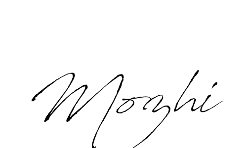 Make a beautiful signature design for name Mozhi. Use this online signature maker to create a handwritten signature for free. Mozhi signature style 6 images and pictures png