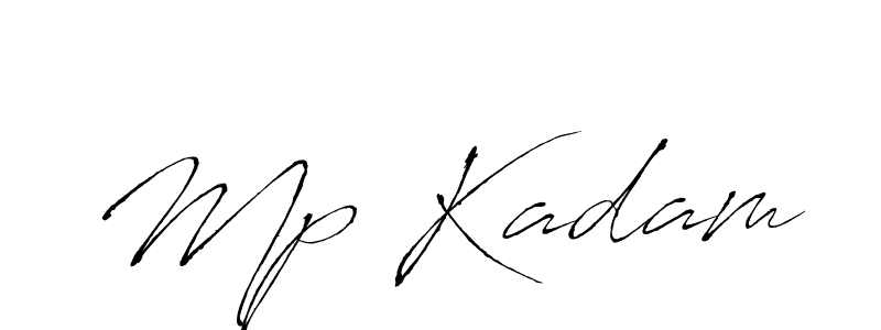 The best way (Antro_Vectra) to make a short signature is to pick only two or three words in your name. The name Mp Kadam include a total of six letters. For converting this name. Mp Kadam signature style 6 images and pictures png