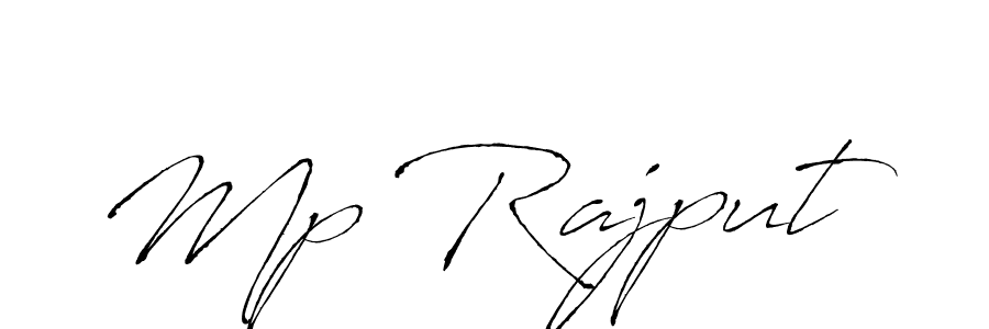 How to make Mp Rajput name signature. Use Antro_Vectra style for creating short signs online. This is the latest handwritten sign. Mp Rajput signature style 6 images and pictures png