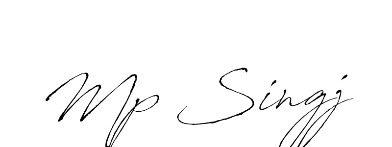 How to Draw Mp Singj signature style? Antro_Vectra is a latest design signature styles for name Mp Singj. Mp Singj signature style 6 images and pictures png