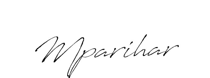 You should practise on your own different ways (Antro_Vectra) to write your name (Mparihar) in signature. don't let someone else do it for you. Mparihar signature style 6 images and pictures png