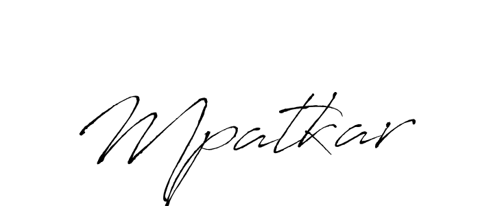 It looks lik you need a new signature style for name Mpatkar. Design unique handwritten (Antro_Vectra) signature with our free signature maker in just a few clicks. Mpatkar signature style 6 images and pictures png