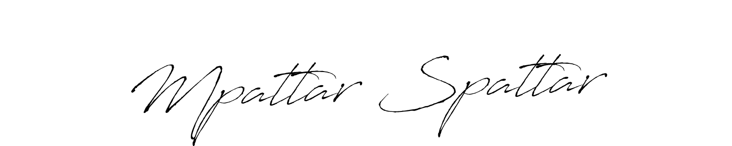 You should practise on your own different ways (Antro_Vectra) to write your name (Mpattar Spattar) in signature. don't let someone else do it for you. Mpattar Spattar signature style 6 images and pictures png