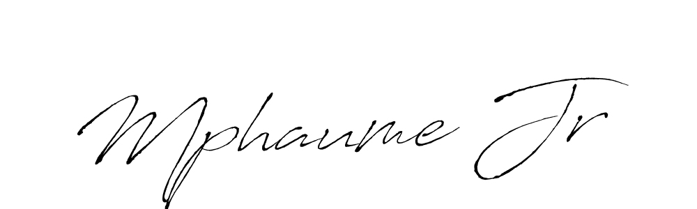 Make a beautiful signature design for name Mphaume Jr. With this signature (Antro_Vectra) style, you can create a handwritten signature for free. Mphaume Jr signature style 6 images and pictures png