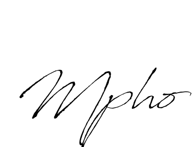 if you are searching for the best signature style for your name Mpho. so please give up your signature search. here we have designed multiple signature styles  using Antro_Vectra. Mpho signature style 6 images and pictures png