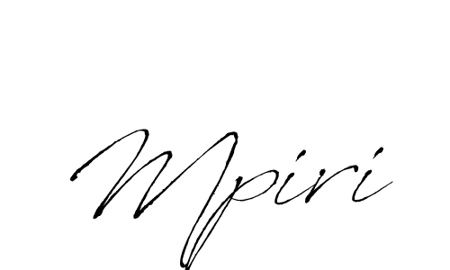 Use a signature maker to create a handwritten signature online. With this signature software, you can design (Antro_Vectra) your own signature for name Mpiri. Mpiri signature style 6 images and pictures png