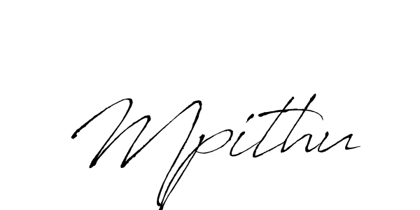Similarly Antro_Vectra is the best handwritten signature design. Signature creator online .You can use it as an online autograph creator for name Mpithu. Mpithu signature style 6 images and pictures png