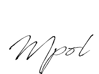 Also we have Mpol name is the best signature style. Create professional handwritten signature collection using Antro_Vectra autograph style. Mpol signature style 6 images and pictures png