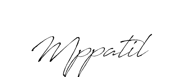 The best way (Antro_Vectra) to make a short signature is to pick only two or three words in your name. The name Mppatil include a total of six letters. For converting this name. Mppatil signature style 6 images and pictures png