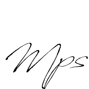 Design your own signature with our free online signature maker. With this signature software, you can create a handwritten (Antro_Vectra) signature for name Mps. Mps signature style 6 images and pictures png