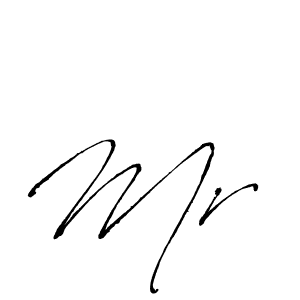 Antro_Vectra is a professional signature style that is perfect for those who want to add a touch of class to their signature. It is also a great choice for those who want to make their signature more unique. Get Mr  name to fancy signature for free. Mr  signature style 6 images and pictures png