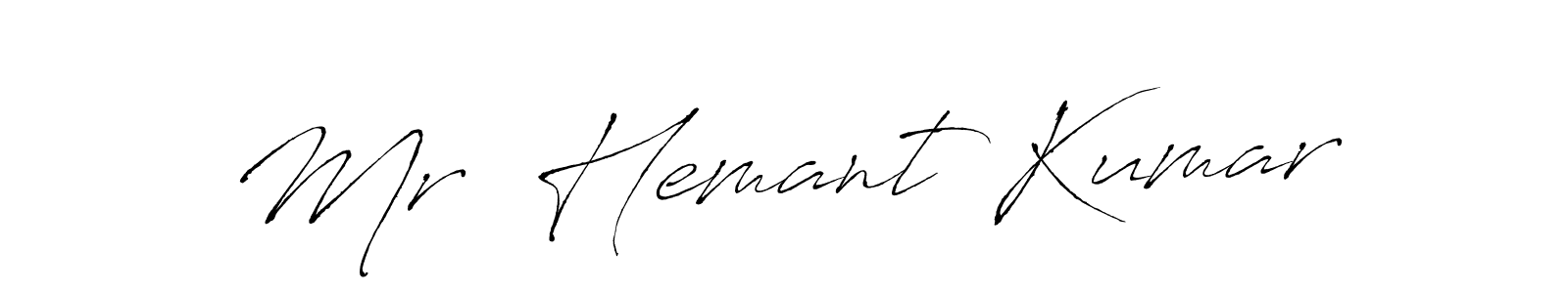 This is the best signature style for the Mr  Hemant Kumar name. Also you like these signature font (Antro_Vectra). Mix name signature. Mr  Hemant Kumar signature style 6 images and pictures png