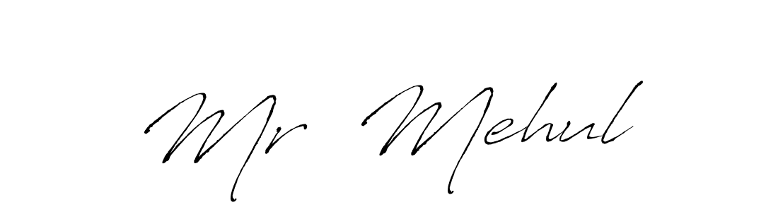 How to make Mr  Mehulπ signature? Antro_Vectra is a professional autograph style. Create handwritten signature for Mr  Mehulπ name. Mr  Mehulπ signature style 6 images and pictures png