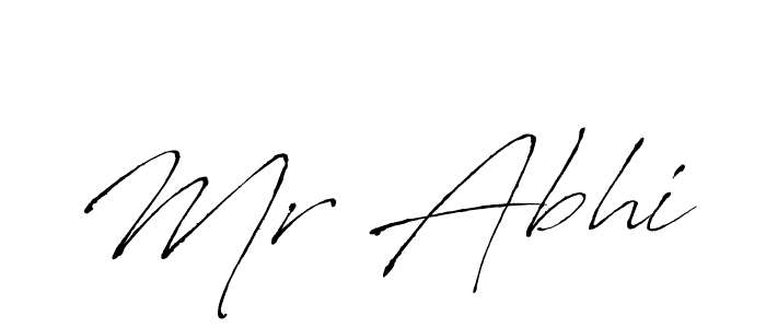 Make a beautiful signature design for name Mr Abhi. Use this online signature maker to create a handwritten signature for free. Mr Abhi signature style 6 images and pictures png