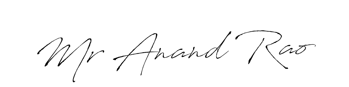 Similarly Antro_Vectra is the best handwritten signature design. Signature creator online .You can use it as an online autograph creator for name Mr Anand Rao. Mr Anand Rao signature style 6 images and pictures png