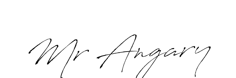 Similarly Antro_Vectra is the best handwritten signature design. Signature creator online .You can use it as an online autograph creator for name Mr Angary. Mr Angary signature style 6 images and pictures png