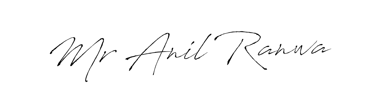 Mr Anil Ranwa stylish signature style. Best Handwritten Sign (Antro_Vectra) for my name. Handwritten Signature Collection Ideas for my name Mr Anil Ranwa. Mr Anil Ranwa signature style 6 images and pictures png