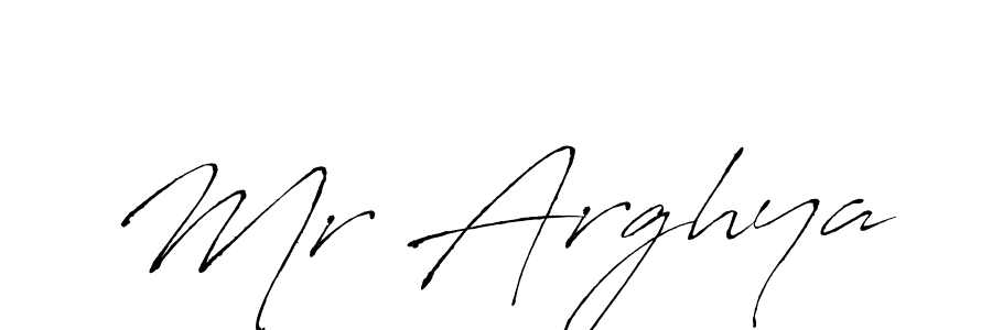 How to make Mr Arghya signature? Antro_Vectra is a professional autograph style. Create handwritten signature for Mr Arghya name. Mr Arghya signature style 6 images and pictures png