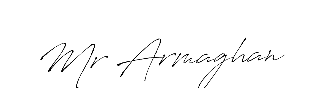 Use a signature maker to create a handwritten signature online. With this signature software, you can design (Antro_Vectra) your own signature for name Mr Armaghan. Mr Armaghan signature style 6 images and pictures png