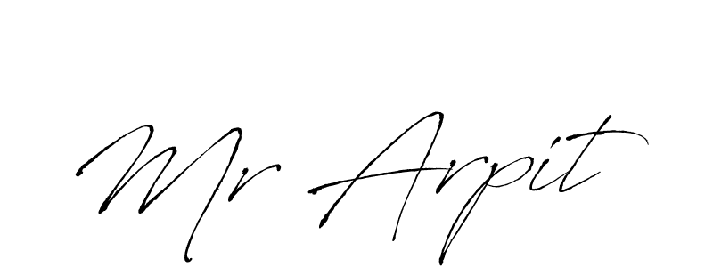 Similarly Antro_Vectra is the best handwritten signature design. Signature creator online .You can use it as an online autograph creator for name Mr Arpit. Mr Arpit signature style 6 images and pictures png
