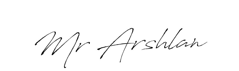 It looks lik you need a new signature style for name Mr Arshlan. Design unique handwritten (Antro_Vectra) signature with our free signature maker in just a few clicks. Mr Arshlan signature style 6 images and pictures png