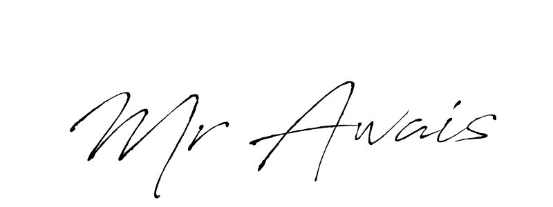 Antro_Vectra is a professional signature style that is perfect for those who want to add a touch of class to their signature. It is also a great choice for those who want to make their signature more unique. Get Mr Awais name to fancy signature for free. Mr Awais signature style 6 images and pictures png