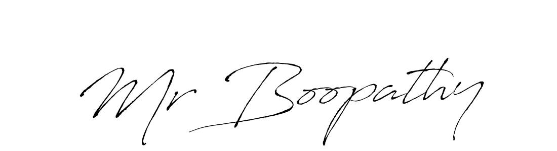 Also we have Mr Boopathy name is the best signature style. Create professional handwritten signature collection using Antro_Vectra autograph style. Mr Boopathy signature style 6 images and pictures png