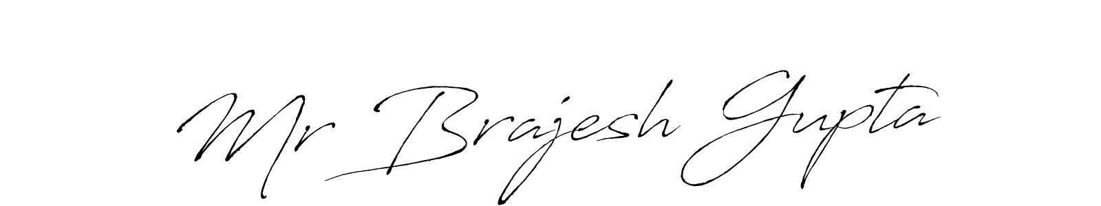 Design your own signature with our free online signature maker. With this signature software, you can create a handwritten (Antro_Vectra) signature for name Mr Brajesh Gupta. Mr Brajesh Gupta signature style 6 images and pictures png