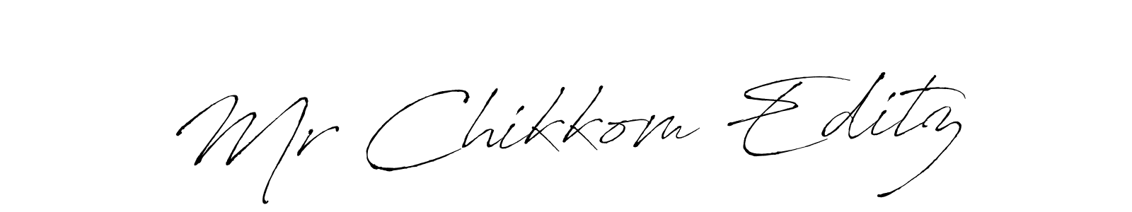 How to make Mr Chikkom Editz signature? Antro_Vectra is a professional autograph style. Create handwritten signature for Mr Chikkom Editz name. Mr Chikkom Editz signature style 6 images and pictures png