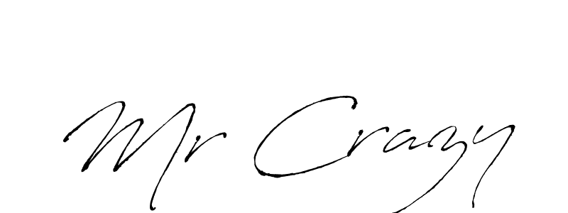 Design your own signature with our free online signature maker. With this signature software, you can create a handwritten (Antro_Vectra) signature for name Mr Crazy. Mr Crazy signature style 6 images and pictures png