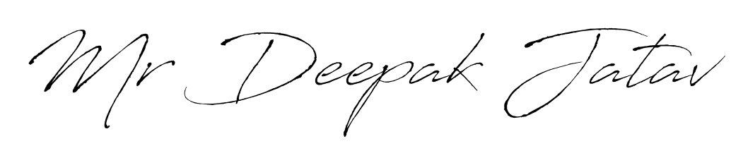 Design your own signature with our free online signature maker. With this signature software, you can create a handwritten (Antro_Vectra) signature for name Mr Deepak Jatav. Mr Deepak Jatav signature style 6 images and pictures png