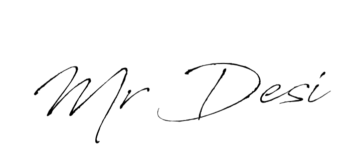 Also You can easily find your signature by using the search form. We will create Mr Desi name handwritten signature images for you free of cost using Antro_Vectra sign style. Mr Desi signature style 6 images and pictures png