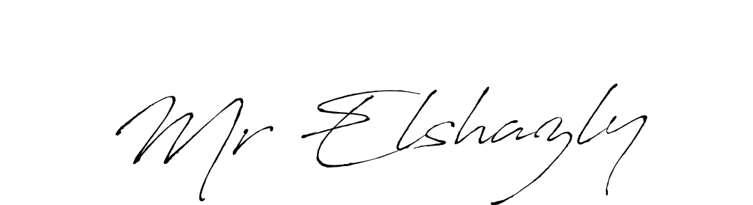 Also You can easily find your signature by using the search form. We will create Mr Elshazly name handwritten signature images for you free of cost using Antro_Vectra sign style. Mr Elshazly signature style 6 images and pictures png