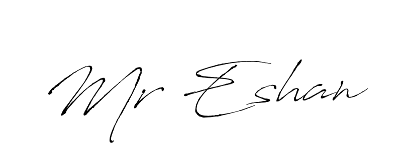 Also we have Mr Eshan name is the best signature style. Create professional handwritten signature collection using Antro_Vectra autograph style. Mr Eshan signature style 6 images and pictures png