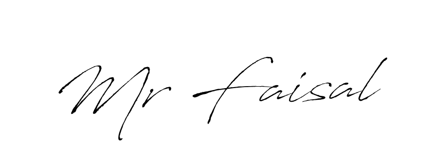 How to make Mr Faisal name signature. Use Antro_Vectra style for creating short signs online. This is the latest handwritten sign. Mr Faisal signature style 6 images and pictures png