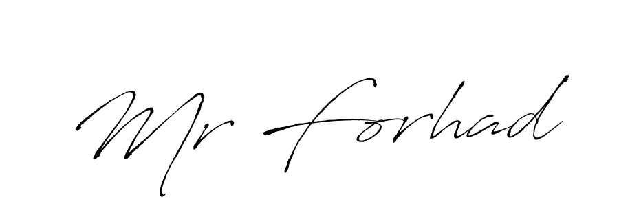 Create a beautiful signature design for name Mr Forhad. With this signature (Antro_Vectra) fonts, you can make a handwritten signature for free. Mr Forhad signature style 6 images and pictures png