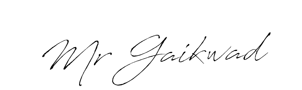 You can use this online signature creator to create a handwritten signature for the name Mr Gaikwad. This is the best online autograph maker. Mr Gaikwad signature style 6 images and pictures png