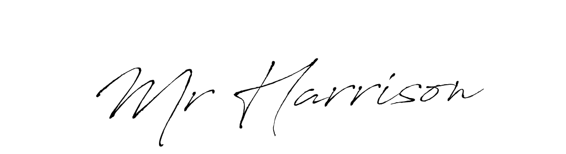 Design your own signature with our free online signature maker. With this signature software, you can create a handwritten (Antro_Vectra) signature for name Mr Harrison. Mr Harrison signature style 6 images and pictures png