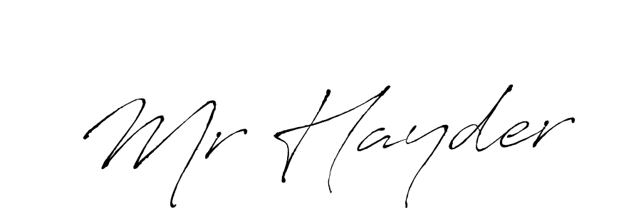 if you are searching for the best signature style for your name Mr Hayder. so please give up your signature search. here we have designed multiple signature styles  using Antro_Vectra. Mr Hayder signature style 6 images and pictures png
