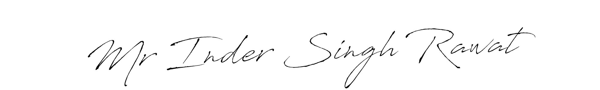 Also we have Mr Inder Singh Rawat name is the best signature style. Create professional handwritten signature collection using Antro_Vectra autograph style. Mr Inder Singh Rawat signature style 6 images and pictures png