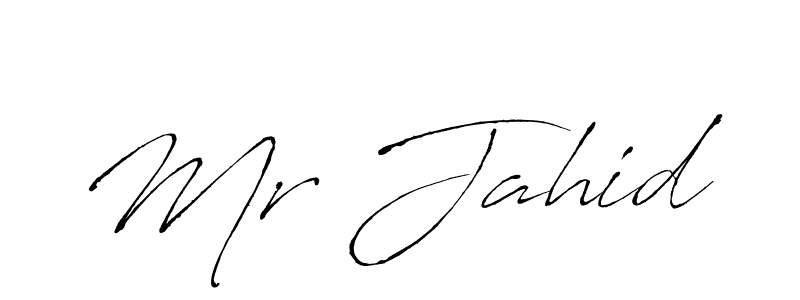 Also we have Mr Jahid name is the best signature style. Create professional handwritten signature collection using Antro_Vectra autograph style. Mr Jahid signature style 6 images and pictures png